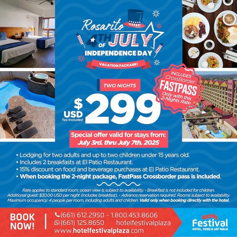 Hotel Festival Plaza Rosarito