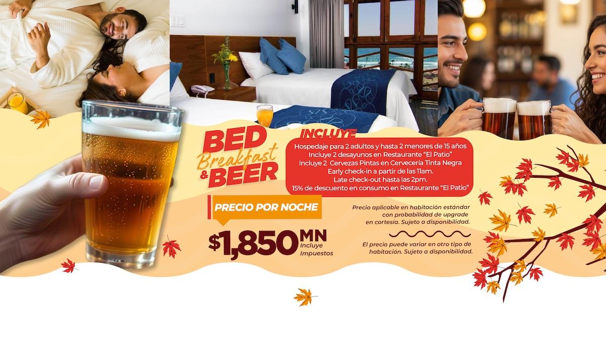Beer Bed Breakfast Festival Plaza hotel Rosarito